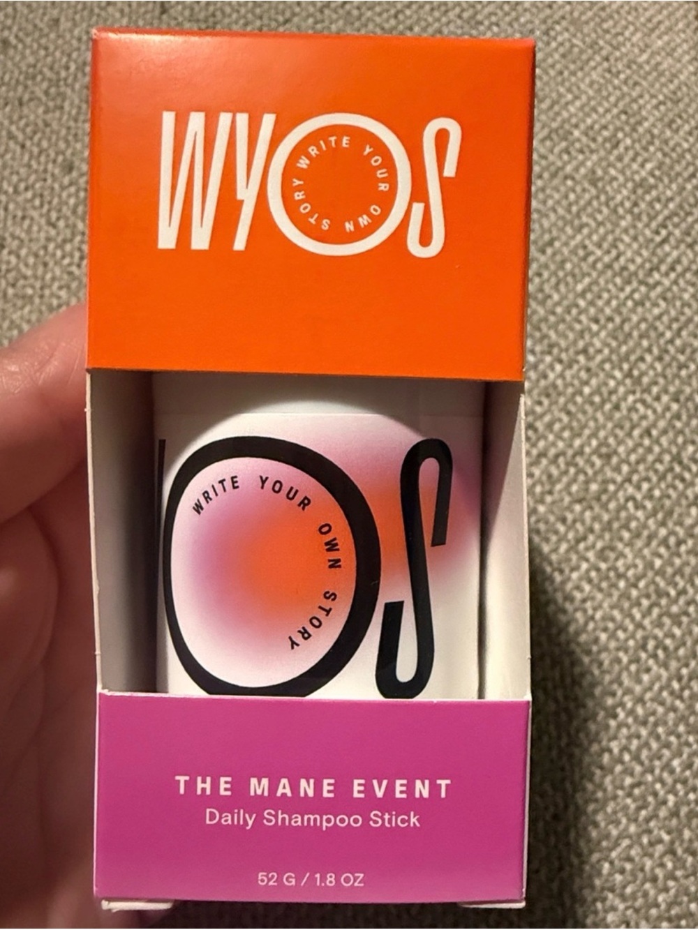 WYOS The Mane Event Daily Shampoo Stick -